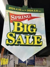 SPRING BIG SALE開催中！！5/6まで