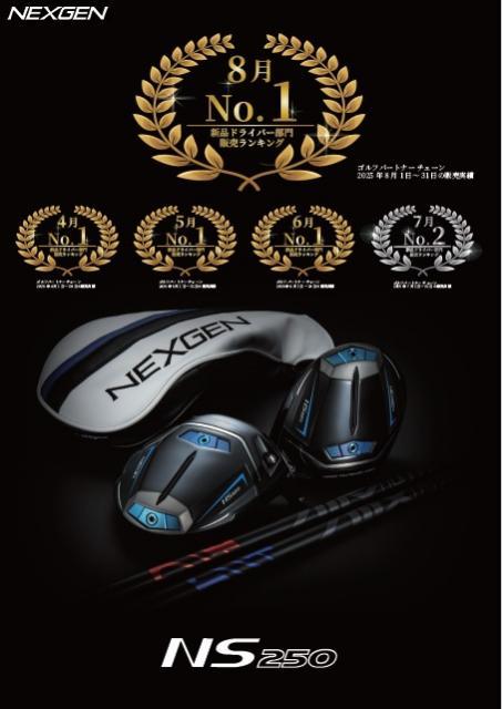 【NEWS】NEXGEN　NS250　快挙
