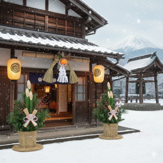 新年のご挨拶、初売りに関するご案内。