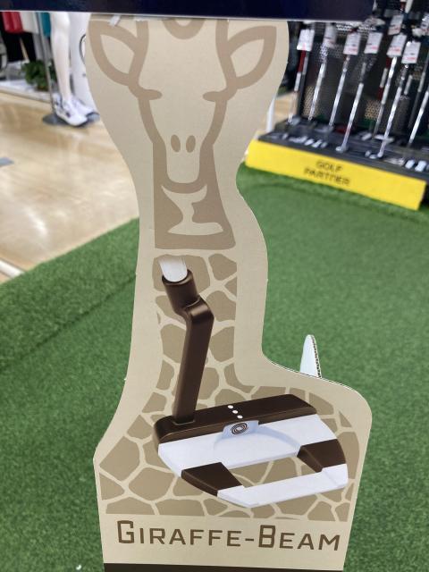 キリンとAIが融合オデッセイパター在庫あります