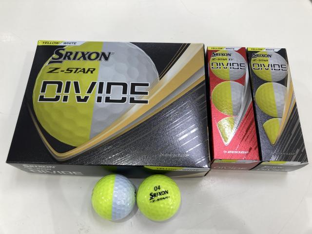 スリクソンZ-STAR DIVIDE＆Z-STAR XV DIVIDE入荷中