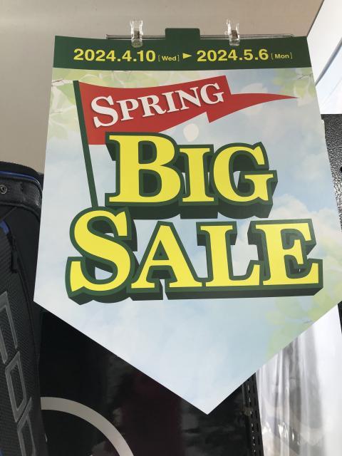 スプリング　BIG　SALE　開催中！！