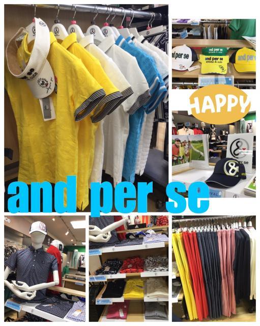 2019春夏新作　andperse　入荷