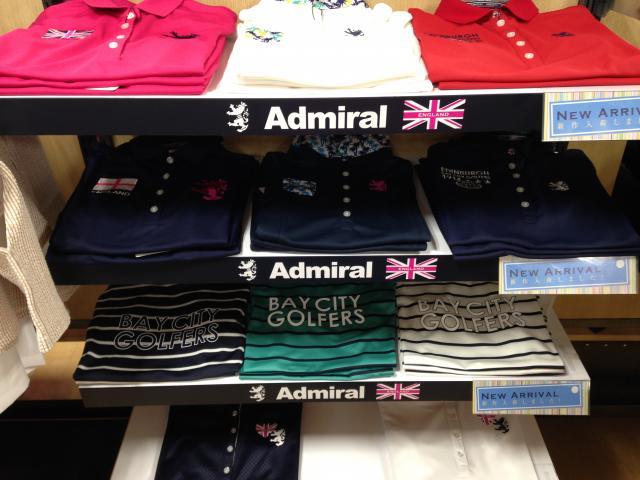 Admiral～アドミラル～新作レディースウェア入荷しました！！！