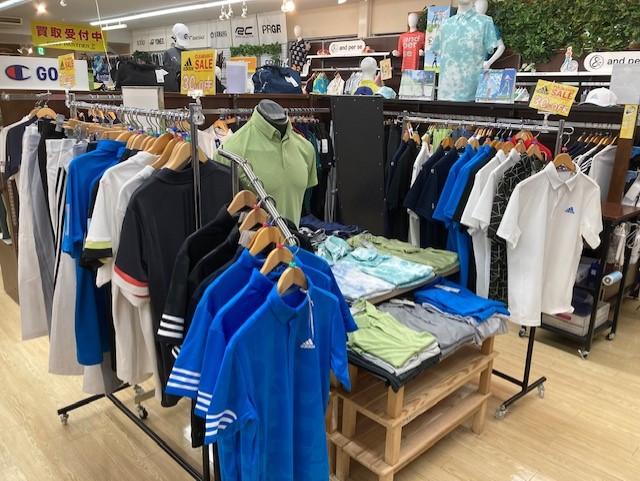 ゴルフウェアがお買い得です