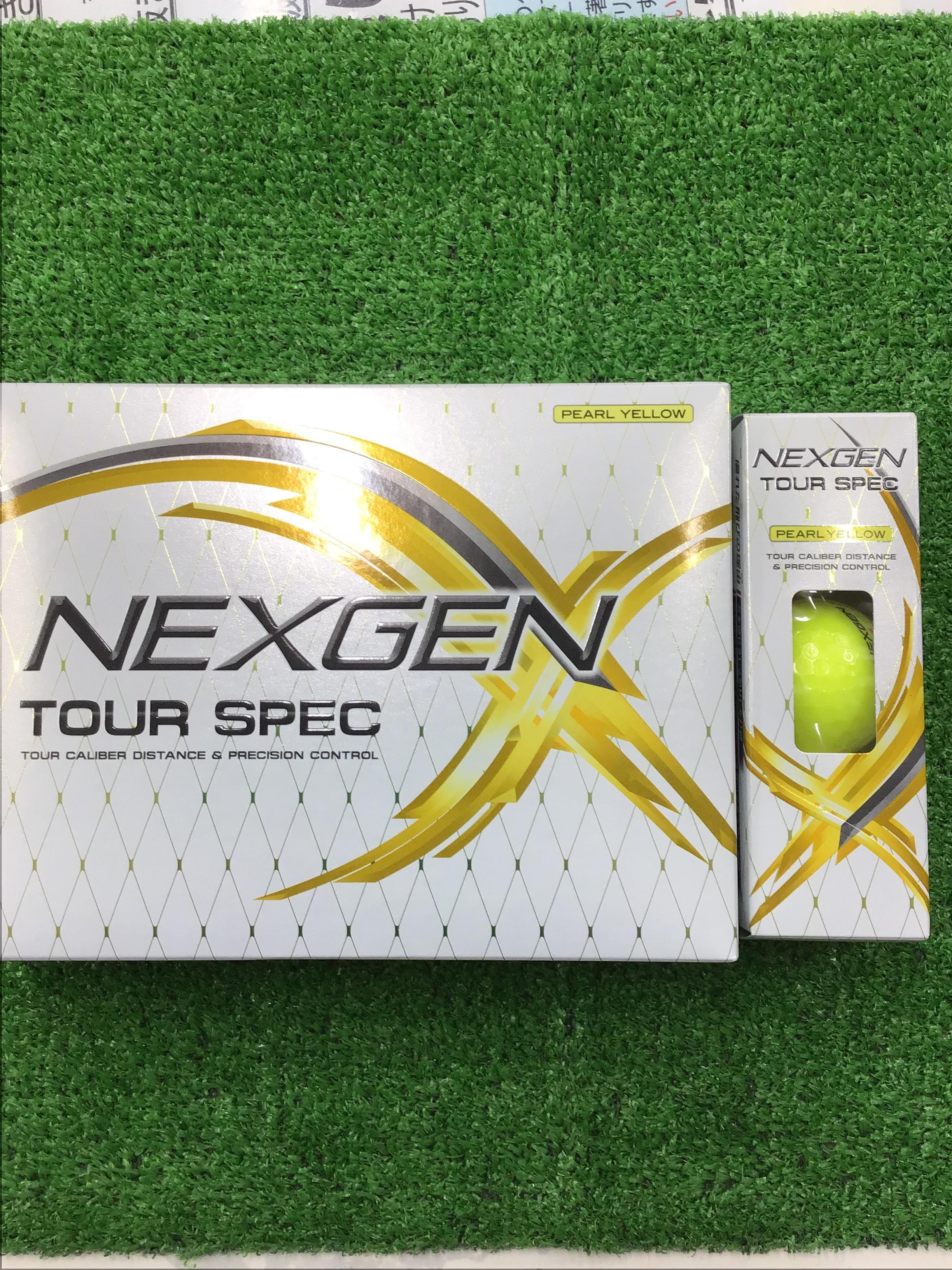 【新色登場】NEXGEN　TOUR　SPECにイエローが出ました♪