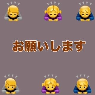 お願いします！