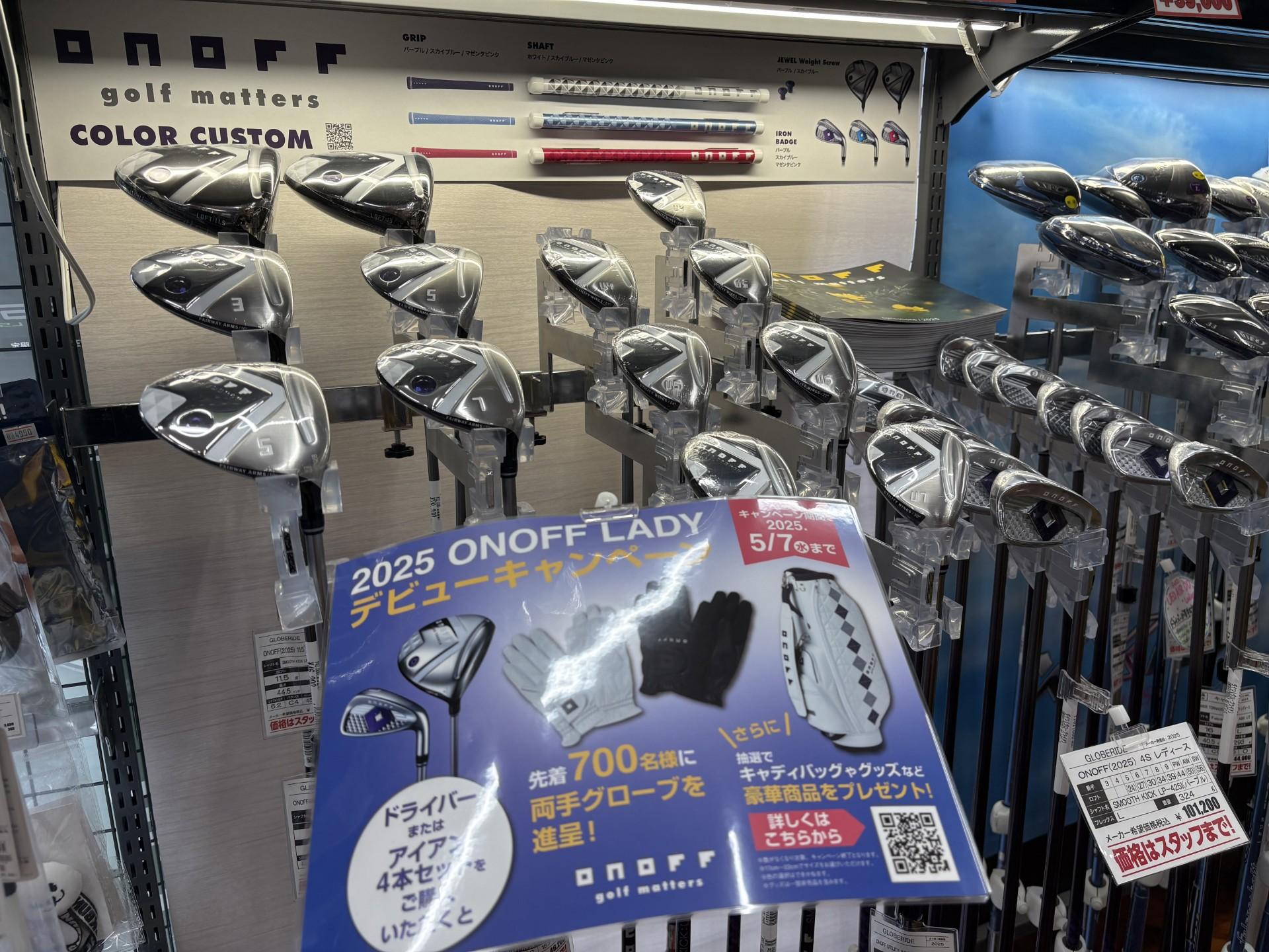 ONOFF(オノフ）☆レディース2025モデル入荷しました！