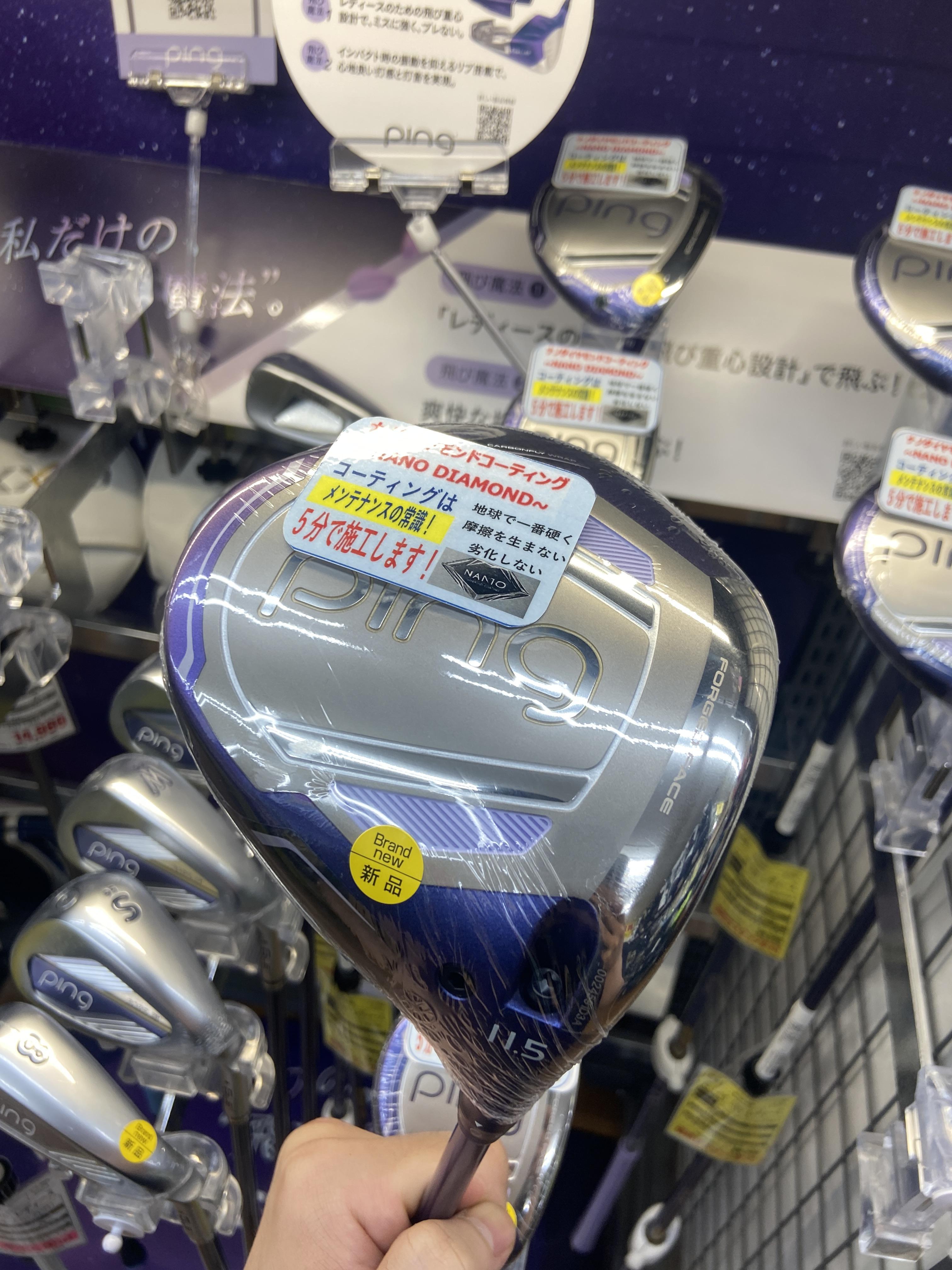 ＰＩＮＧ　レディース新作　ＧＬＥ４　入荷！