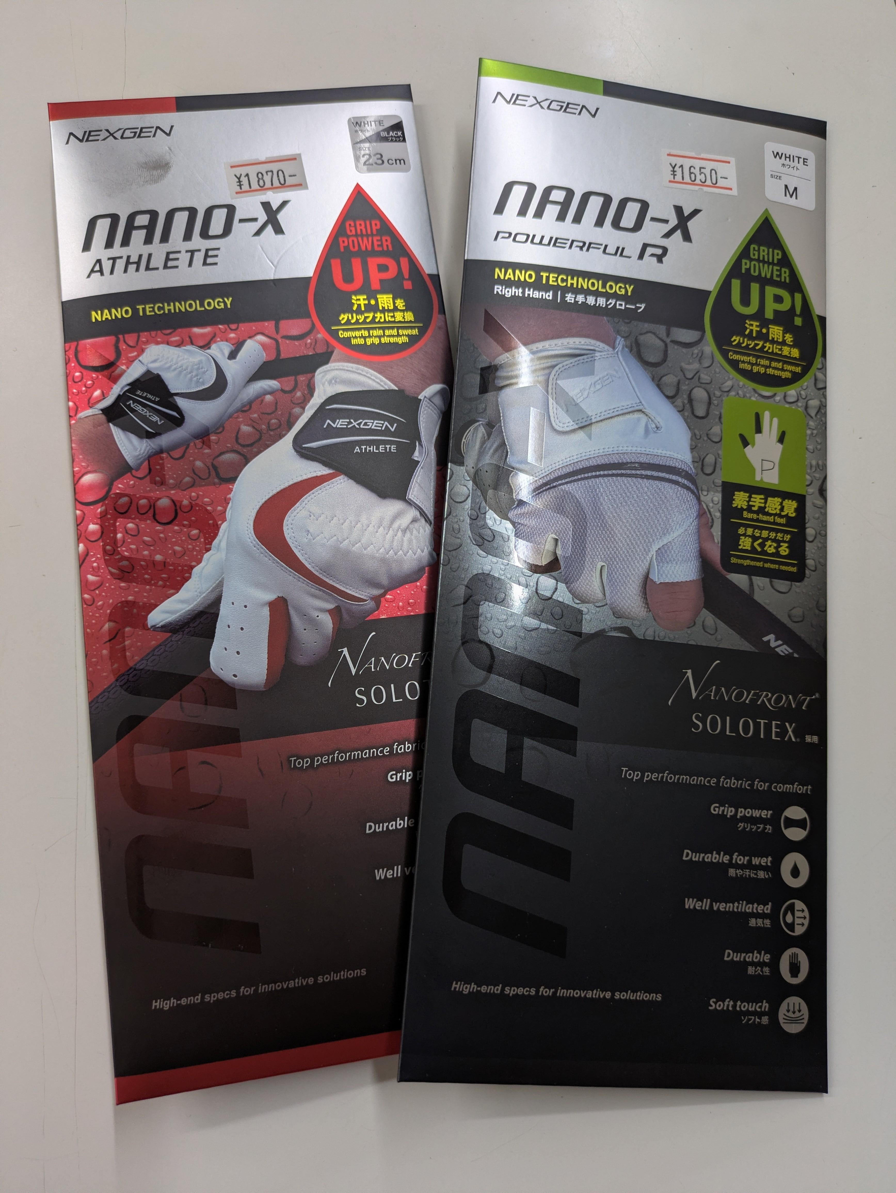 NANO-X グローブ　おすすめです！