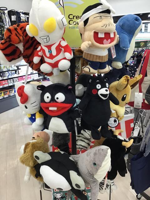 キャラクターヘッドカバー