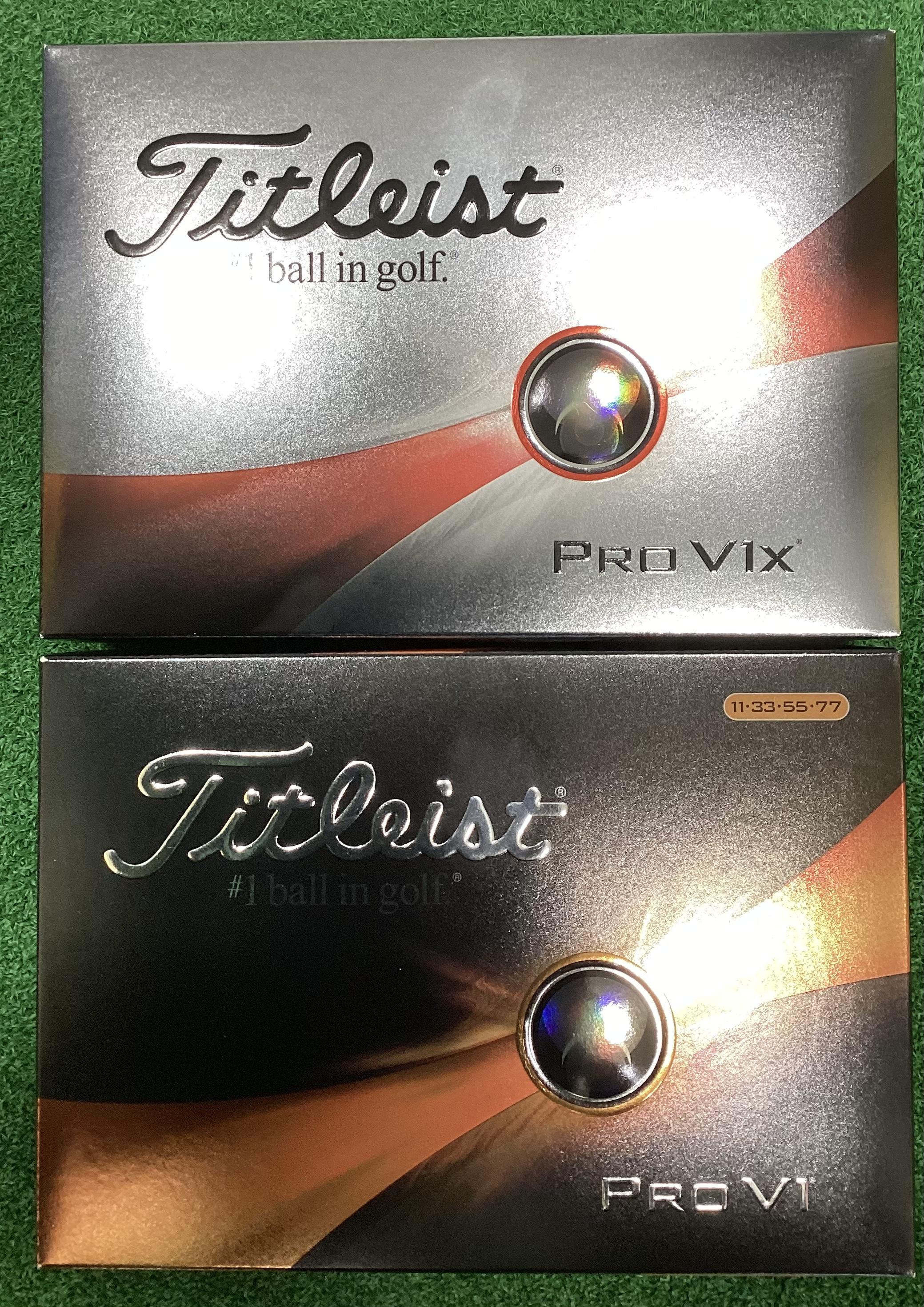 タイトリストPRO V1☆PRO V1X 発売！