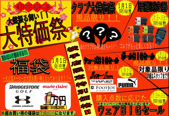 新年明けましておめでとうございます！