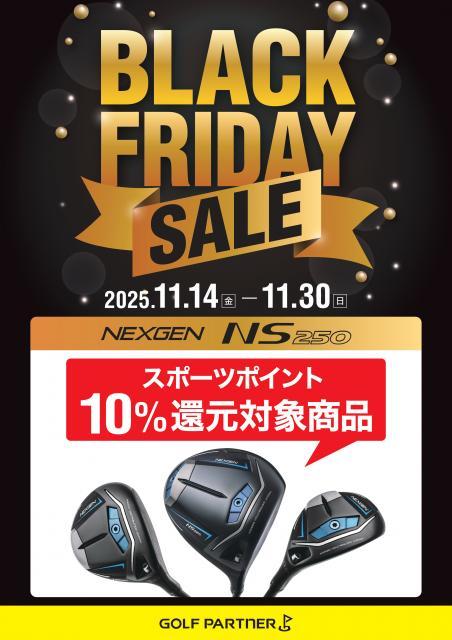 BLACK FRIDAY SALEでお得！NS250 ドライバー！