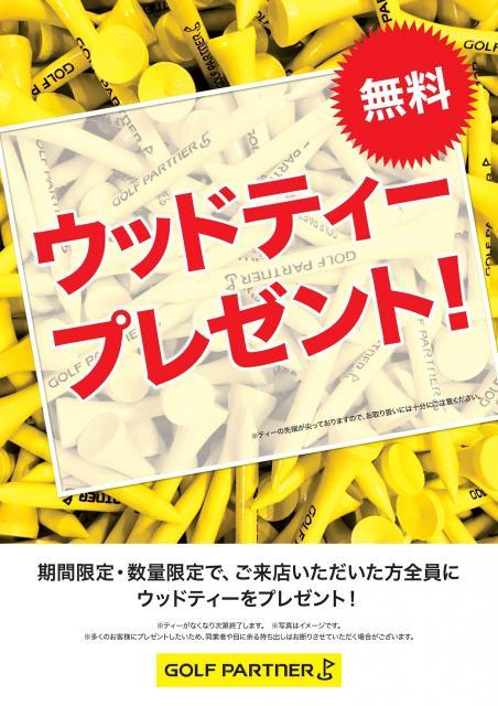 ウッドティープレゼントキャンペーン開催中！