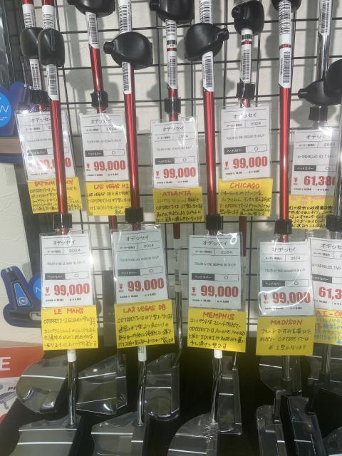 オデッセイ　トゥーロンAiーONEパター入荷しました！