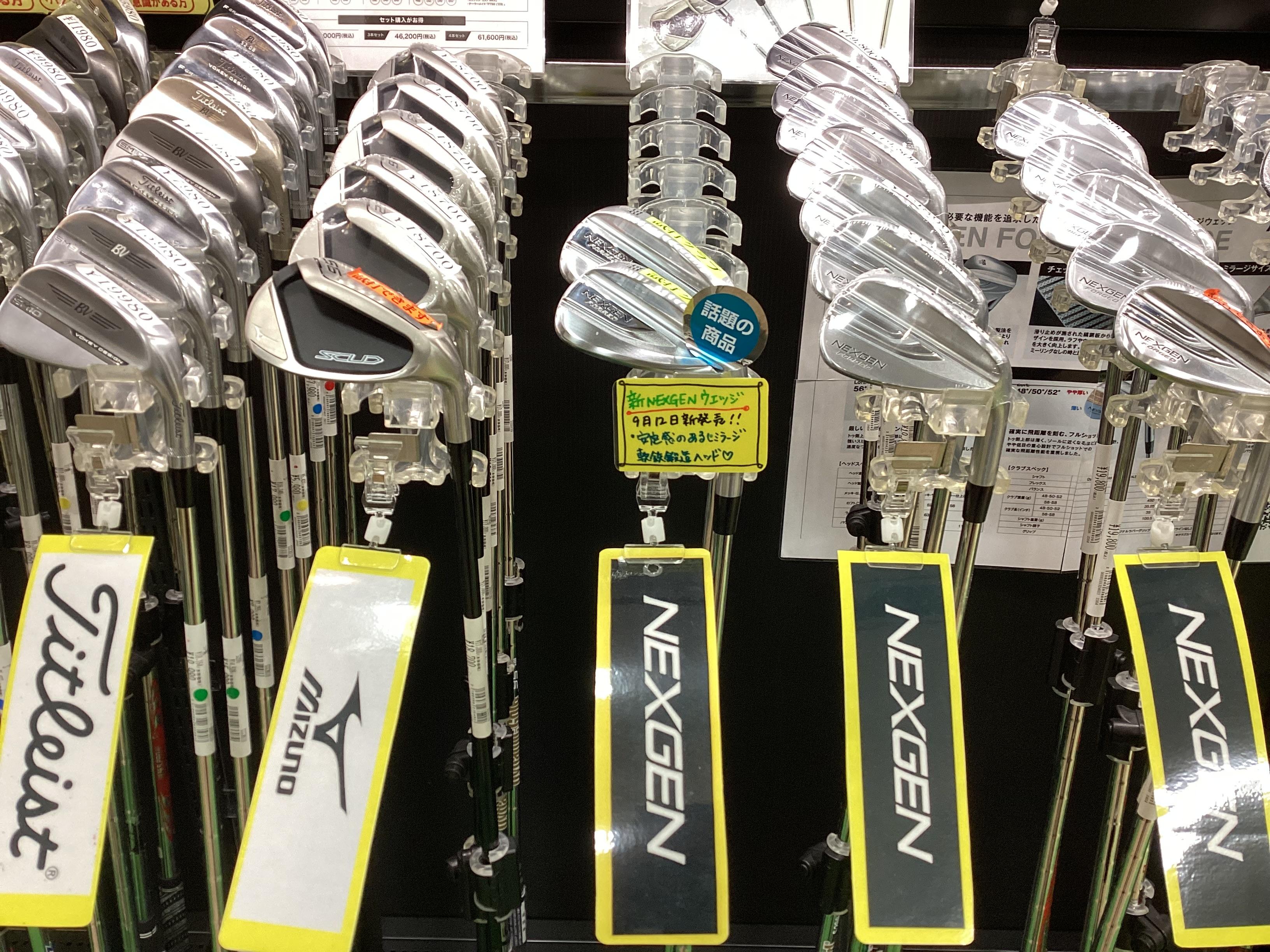 NEXGEN FORGED WEDGE WD25 9/12発売❢
