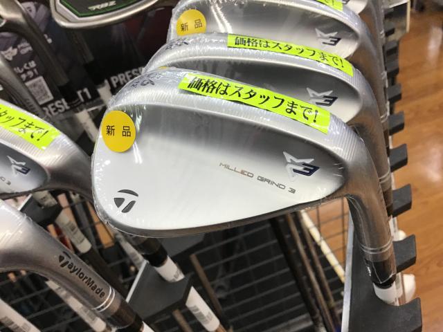 テーラーメイド MILLED GRIND 3☆