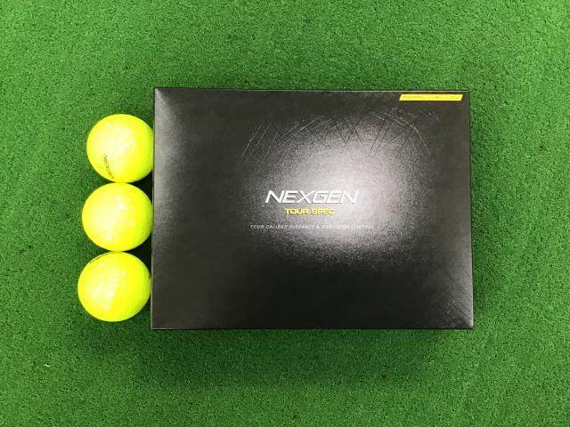 NEXGEN TOUR SPEC からイエロー新発売しております!