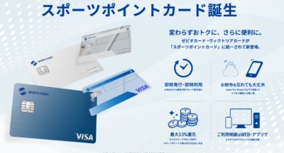 スポーツポイントカードでお得にお買い物しませんか？
