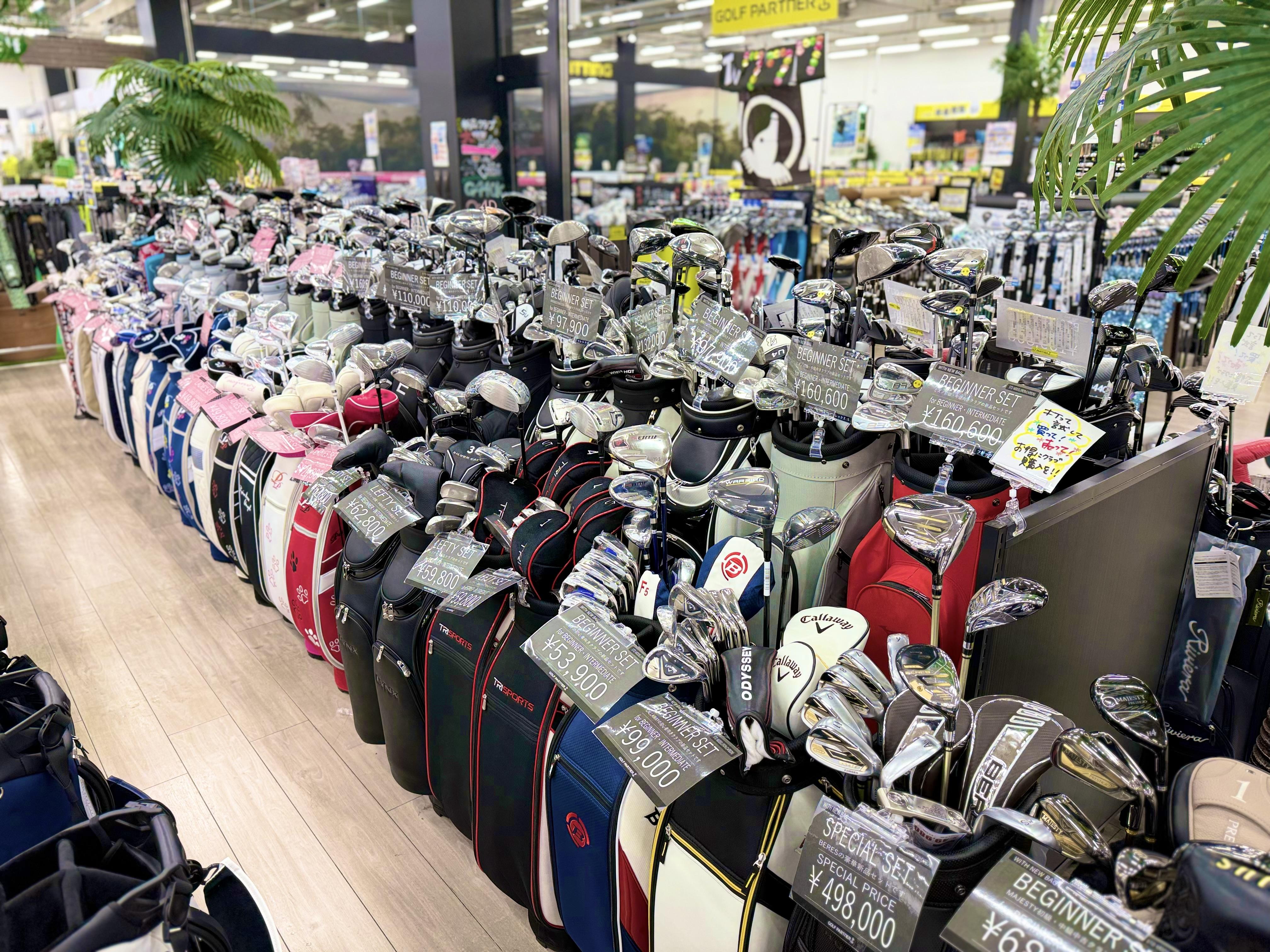 クラブセット80セット揃ってます❕｜成田店｜ゴルフのことなら東京大阪
