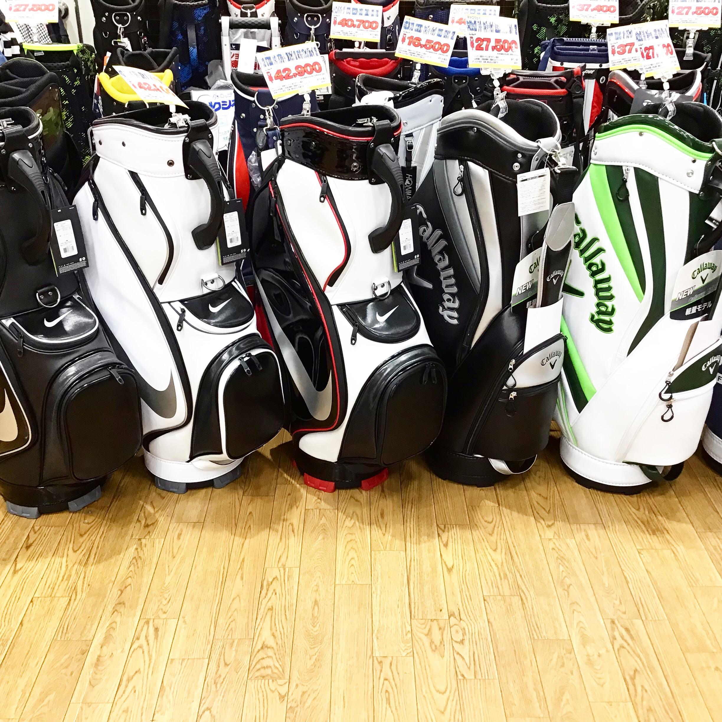 【新作キャディーバック】続々入荷中！！！