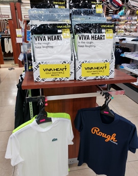 ゴルフパートナーオリジナルビバハートウェア