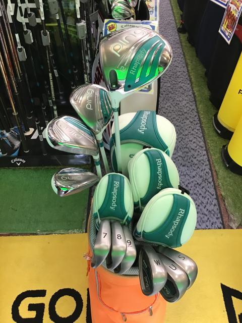 激レア　レディース　レフティー　フルセットが入荷しました！