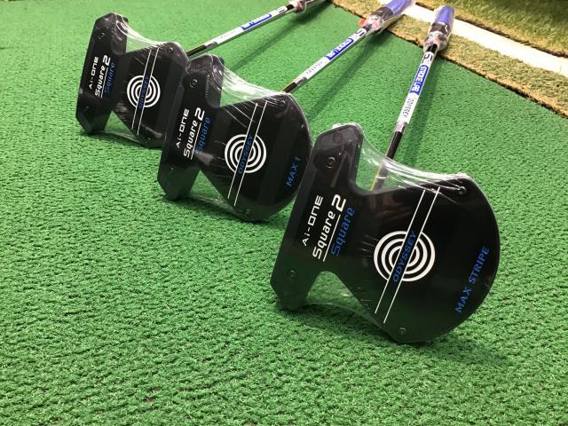 【入荷情報】ストレートなパッティングを極める！『ODYSSEY Ai-ONE Square 2 Square MAX STRIPE / MAX 1 パター』登場！
