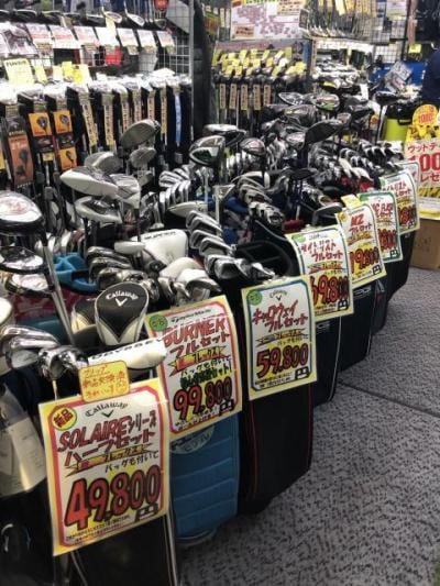 カッコいい中古セット!!　大漁です。(笑)　