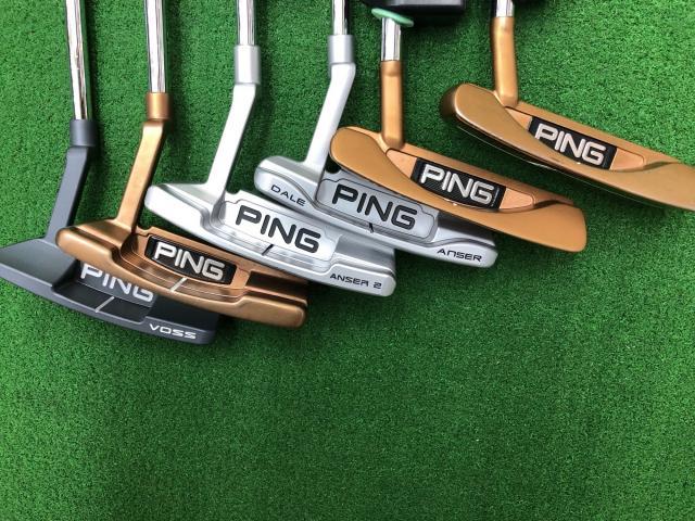 PINGのピンタイプパター入りました！
