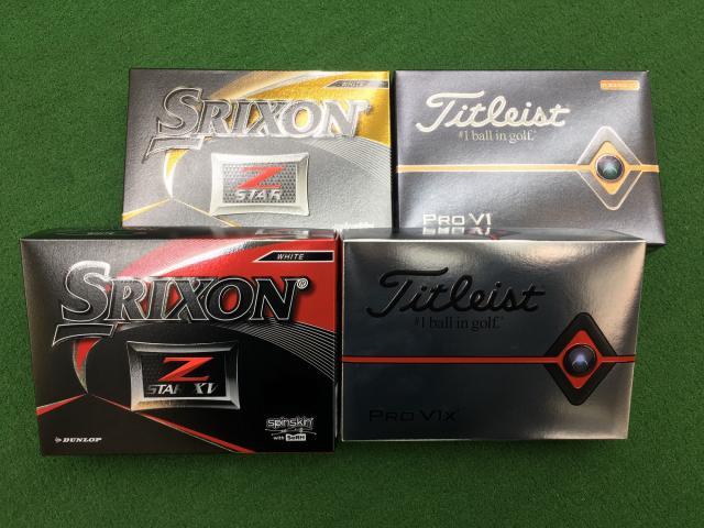タイトリストV1・V1X　SRIXON　Z－STAR・Z－STAR　XV　発売！！！