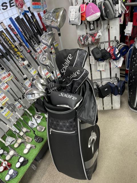 レディースクラブハーフセット入荷！