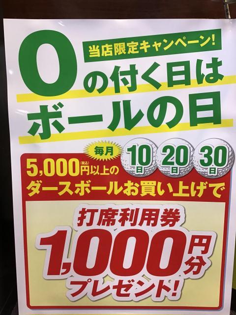 ボールがお得！本日です！