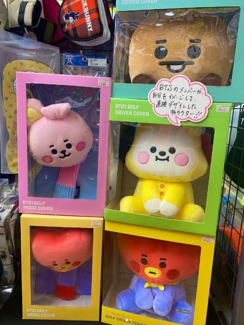BTSヘッドカバー✨