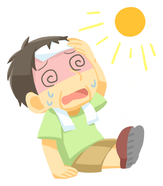 暑さぁー((+_+))