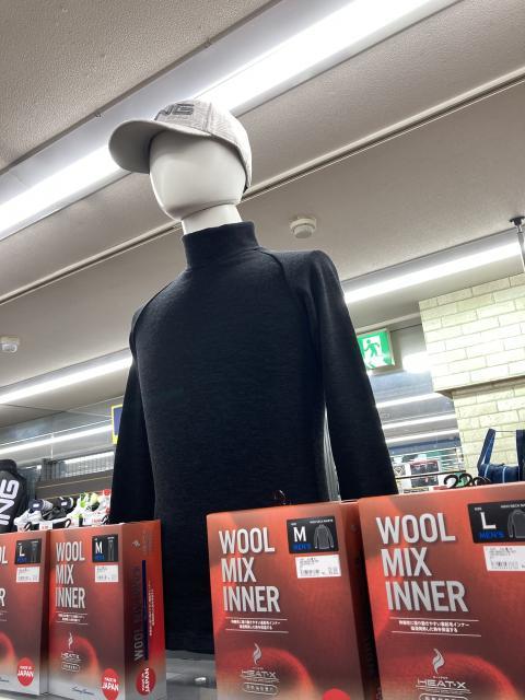 トミーアーマー　WOOL MIX INNER入荷しました☆