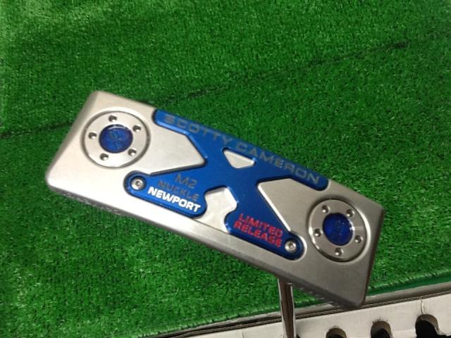 気持ちはブルー　パターもブルー☆