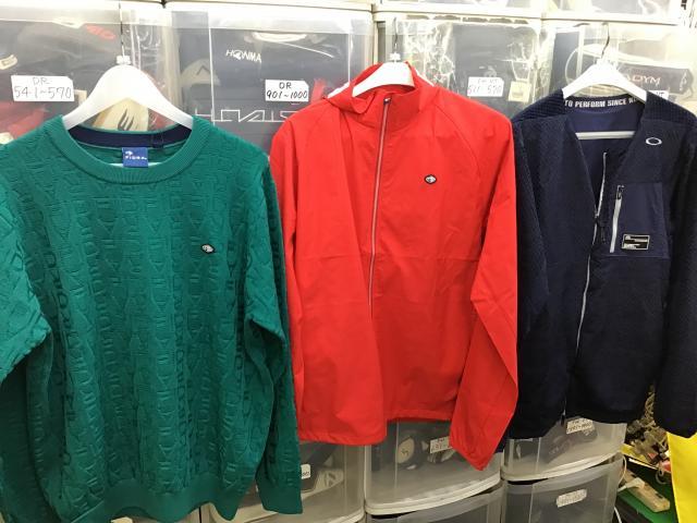 冬物ウェア続々入荷☆