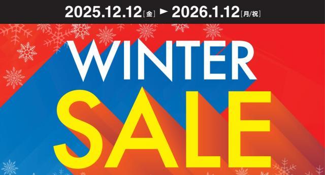 WINTER SALE in2025-2026開催(^^♪