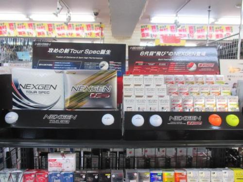 NEXGEN　新ボール入荷しました。