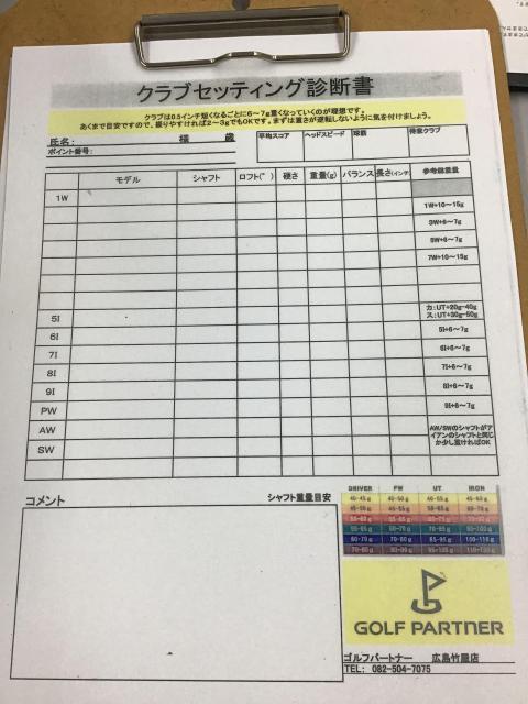 セッティング診断ご存知ですか？
