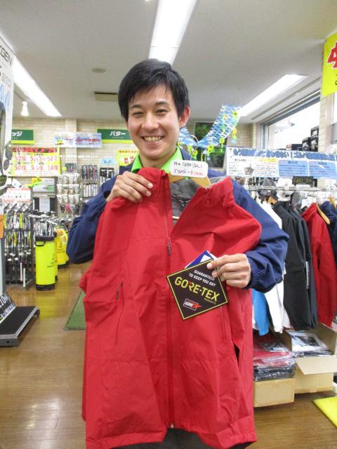 ミズノ　GORE-TEXレインウェア入荷しました！