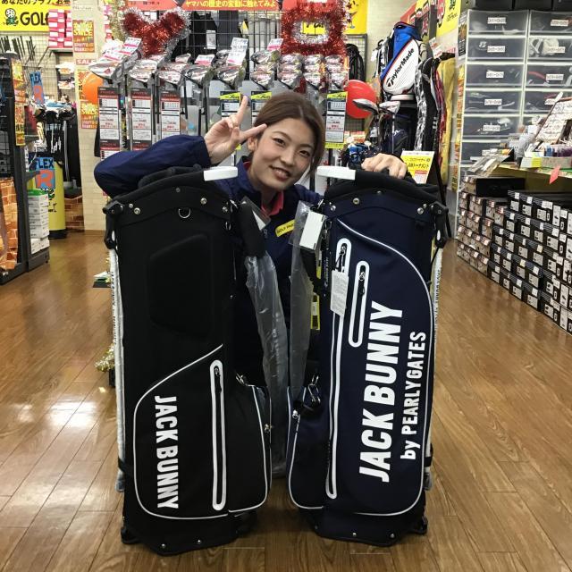 ジャックバニーのキャディバック入荷♪