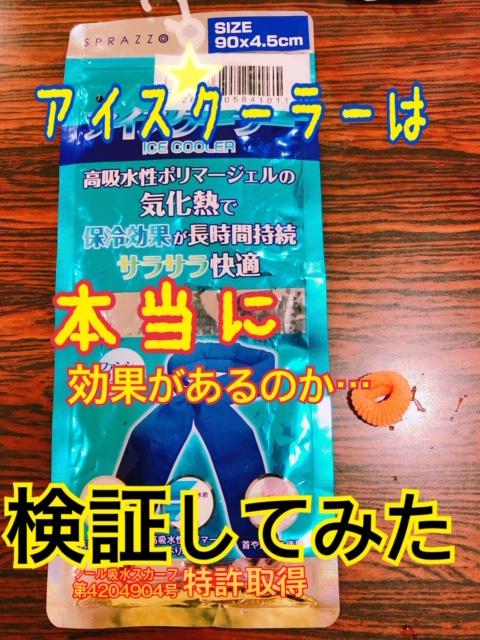 アイスクーラー使ってみた