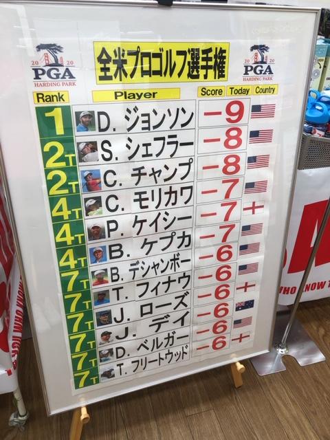 全米プロゴルフ選手権　3日目