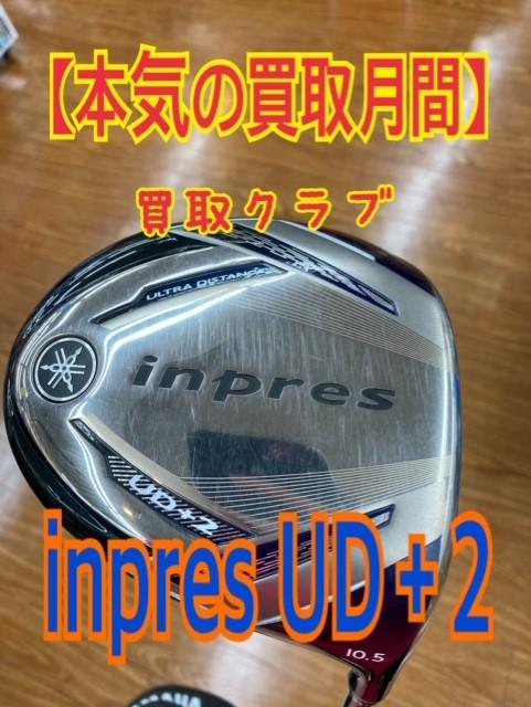 【本気の買取月間】inpres UD＋2（2019）