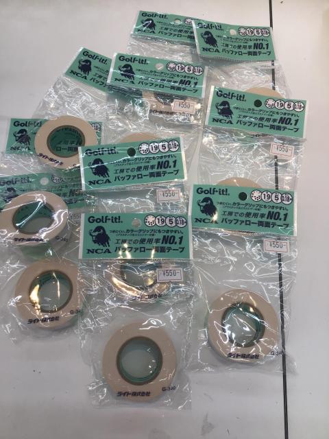 【グリップ交換用テープ】入荷しました！