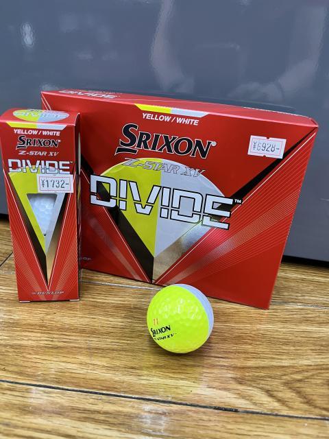 【入荷しました！】SRIXON Z-STAR XV DIVDE ボール