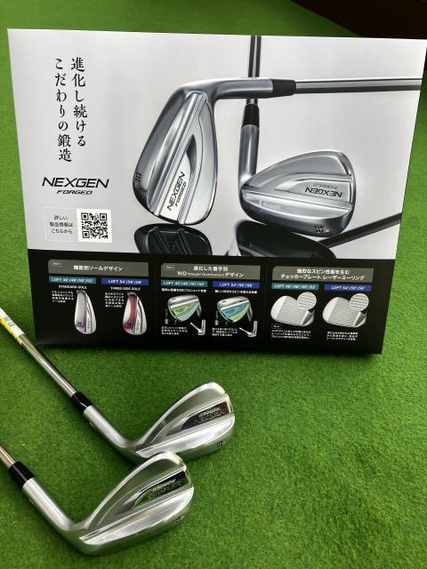 NEXGEN FORGED WEDGE (2025)の登場